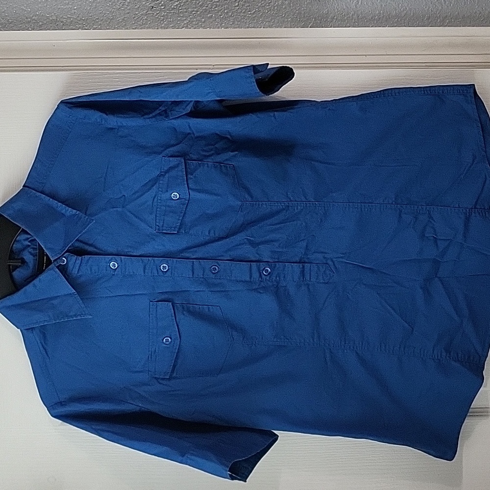 Half button down shirt